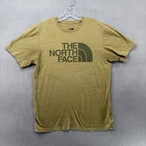 The North Face Mens‎ Large Olive Green Short Sleeve Logo T Shirt